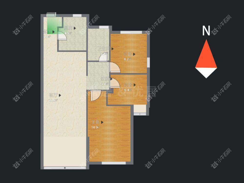 常州新城帝景南区在租房源_小牛看房