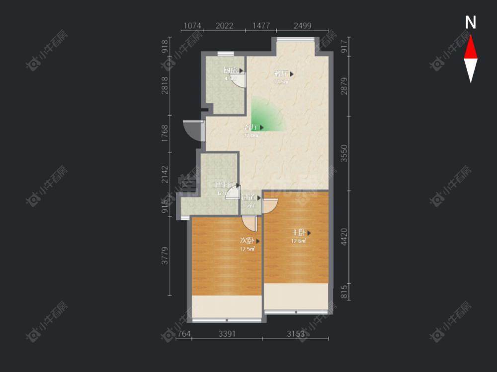 常州金色新城东区在售二手房房源户型图_小牛看房