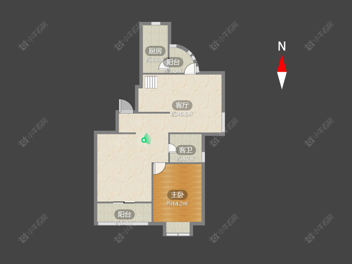 星海银园西区房源户型图 常州星海银园西区在售二手房源户型图_小牛看房