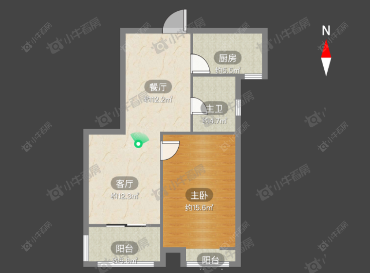 常州美林湖水岸枫情在租房源_小牛看房