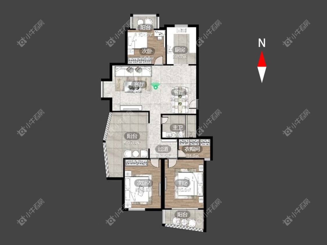 常州新荷花园在租房源_小牛看房