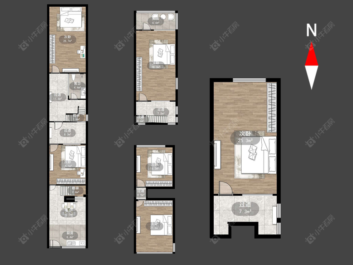常州东巢村在售二手房源户型图_小牛看房