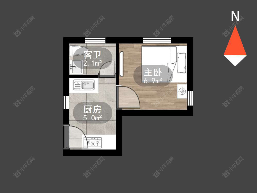 常州香江康桥在售二手房房源户型图_小牛看房