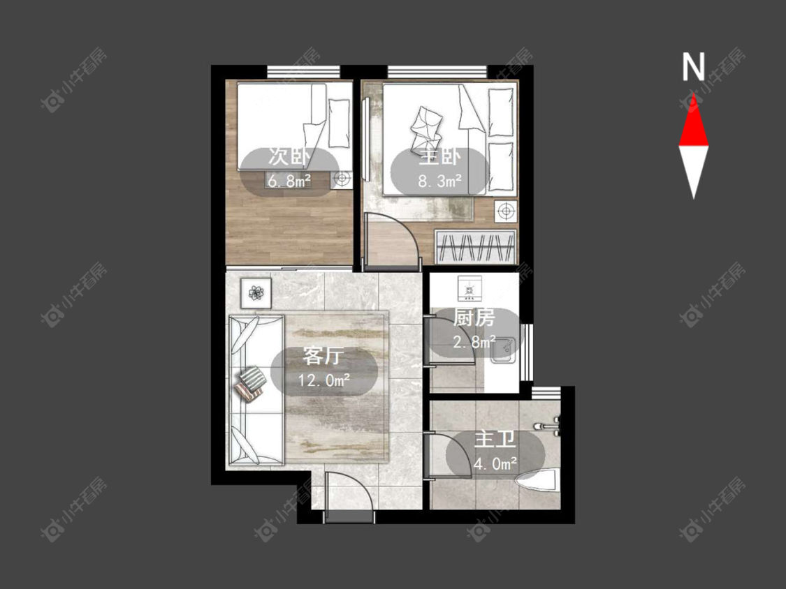 常州天禄商务广场在售二手房源户型图_小牛看房