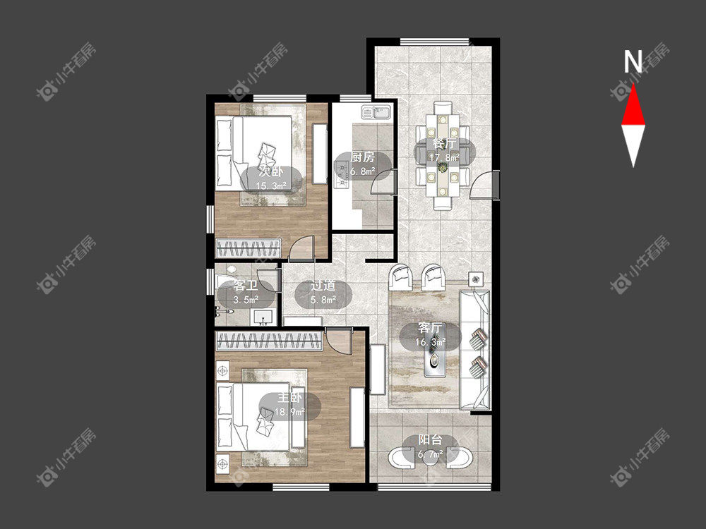 常州绿地峰云汇在租房源_小牛看房
