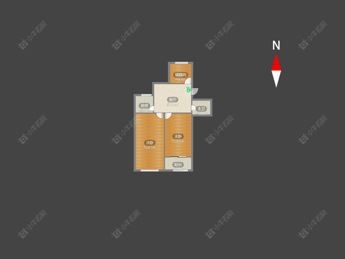 常州桃园新村在售二手房源户型图_小牛看房