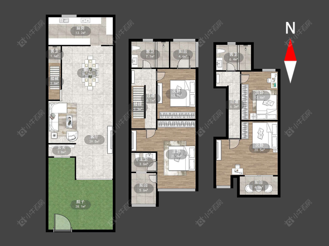 常州东南花园在售二手房源户型图_小牛看房