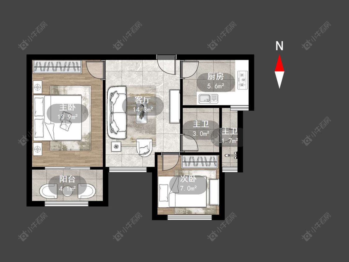 常州银河湾第一城二期在售二手房源_小牛看房