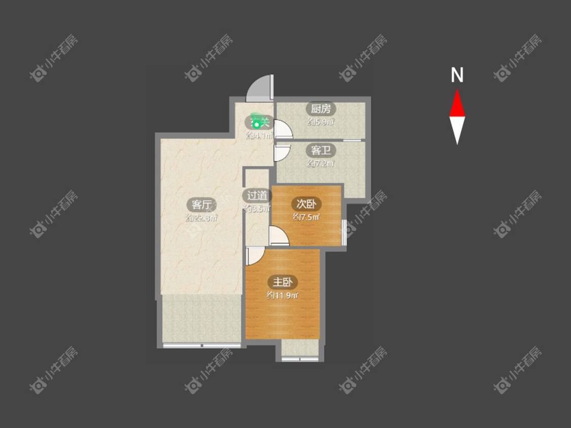 常州天隽峰在租房源室内图_小牛看房