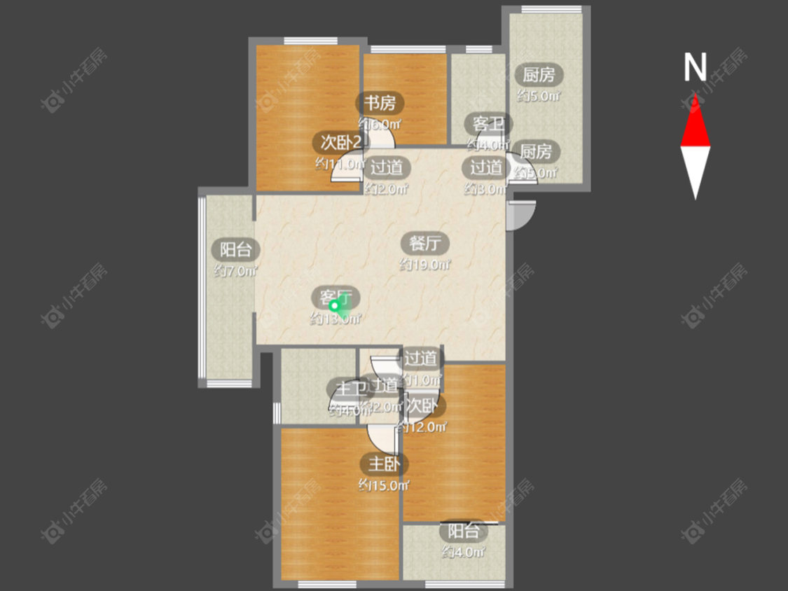 佳兆业凤凰湖壹号房源户型图 常州佳兆业凤凰湖壹号在售二手房源户型图_小牛看房