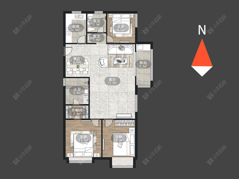 常州招商花园城在售二手房_小牛看房