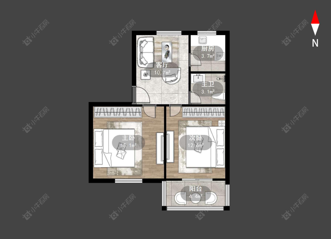 关河中路房源户型图 常州关河中路在售二手房源户型图_小牛看房