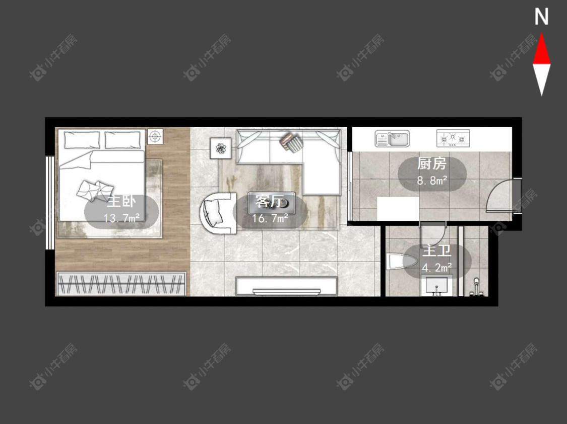 常州嘉宏盛世在售二手房源户型图_小牛看房