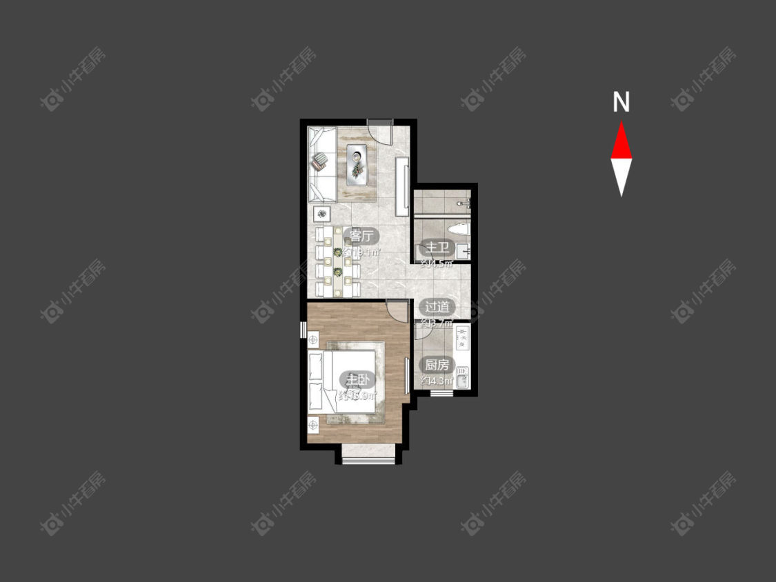 金鼎公寓房源户型图 常州金鼎公寓在售二手房源户型图_小牛看房