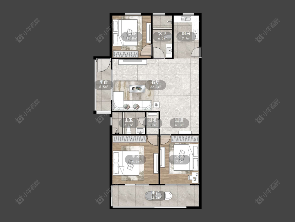 丹阳万善上院在售二手房源户型图_小牛看房