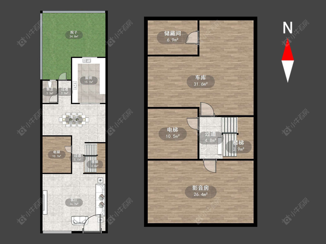 常州帝湖十七墅在售二手房源户型图_小牛看房