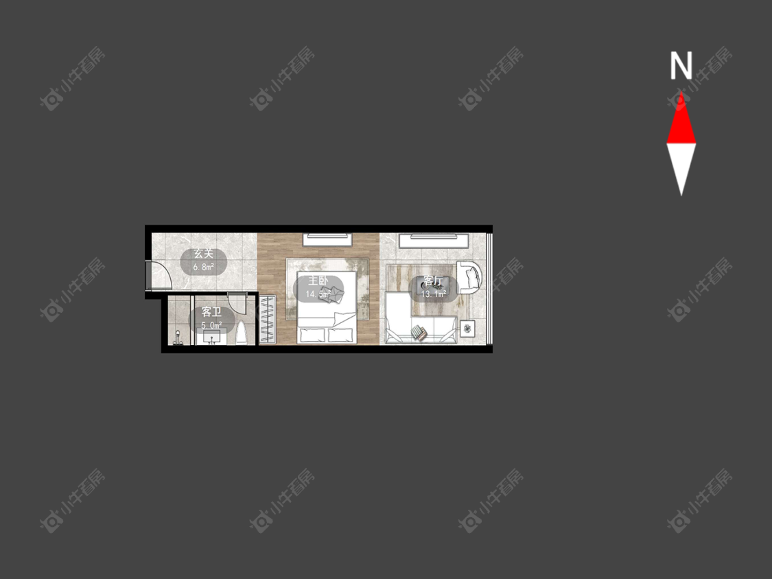 常州雅居乐星河湾在售二手房源户型图_小牛看房