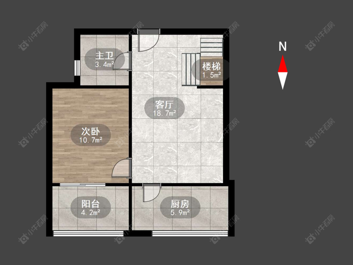 常州滨江明珠城东区在售二手房房源户型图_小牛看房