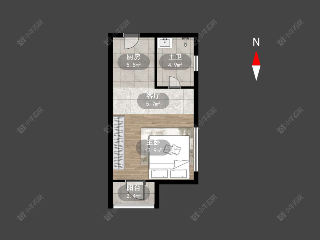 常州燕阳花园在售二手房源户型图_小牛看房