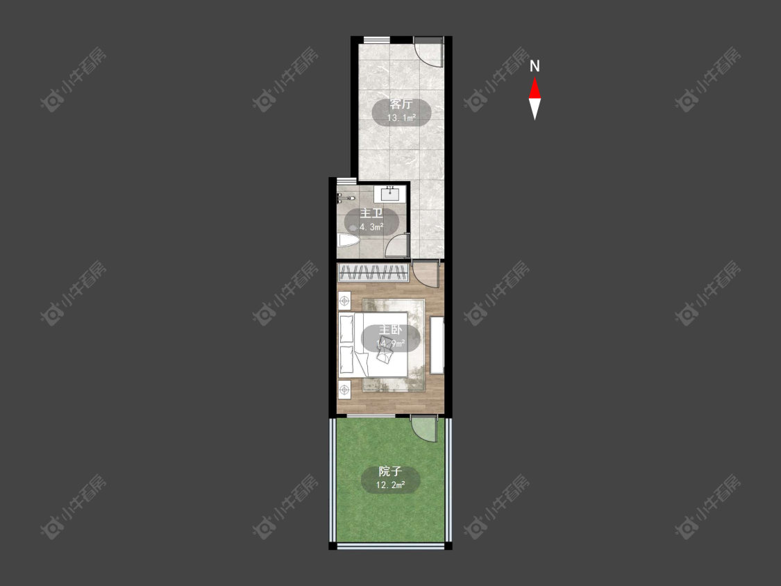 常州万士新村在售二手房房源户型图_小牛看房