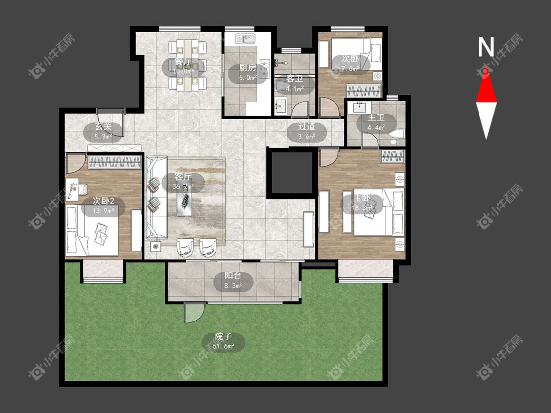 雅居乐熙悦府房源室内图 常州雅居乐熙悦府在租房源室内图_小牛看房