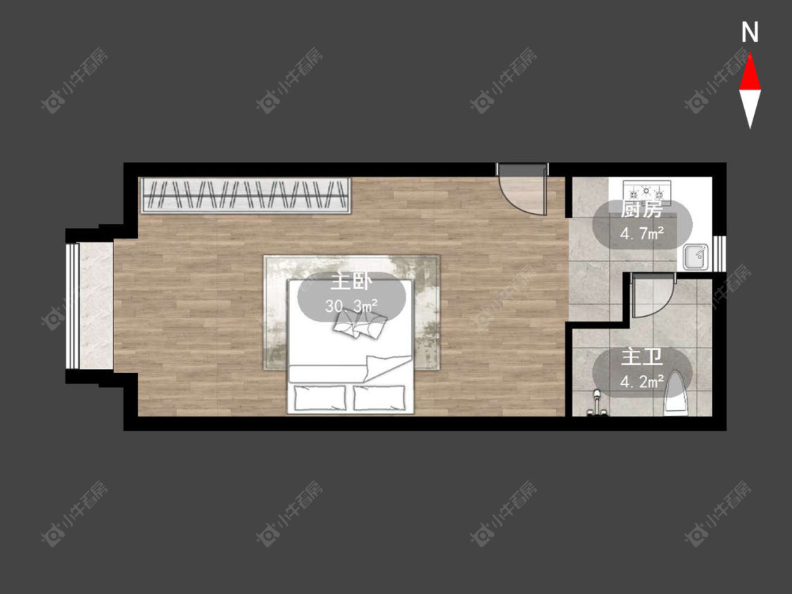 宝龙城市广场房源户型图 常州宝龙城市广场在售二手房源户型图_小牛看房