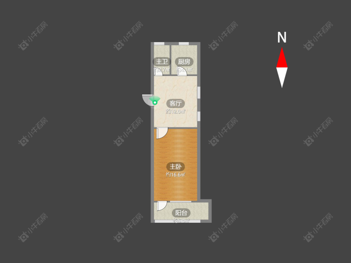常州红梅新村在售二手房源户型图_小牛看房