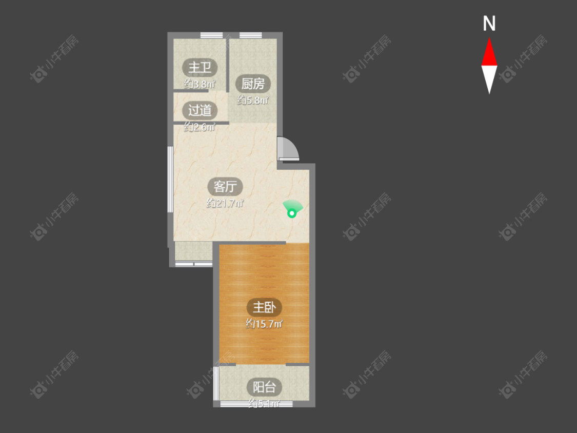 常州金江南苑在售二手房源户型图_小牛看房