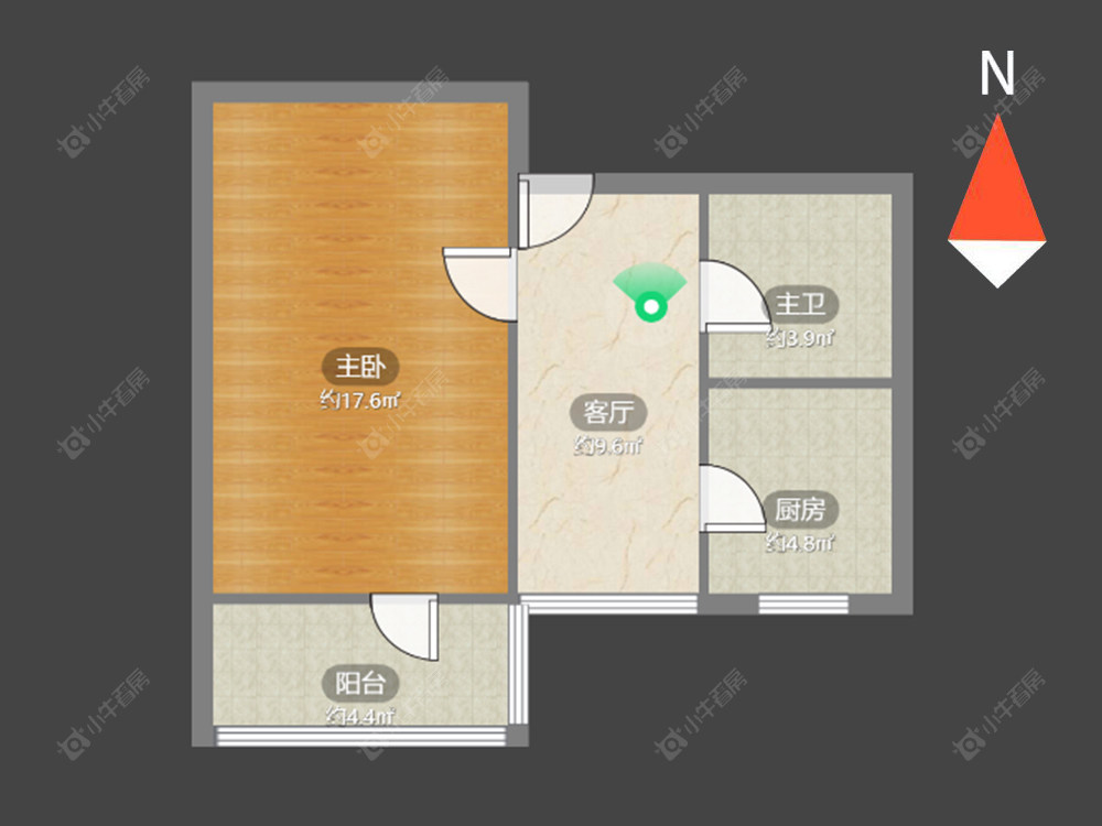 常州清潭新村在售二手房房源户型图_小牛看房