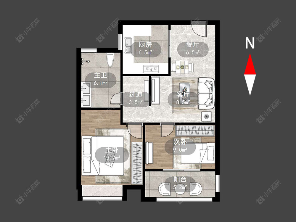 绿地峰云汇房源户型图 常州绿地峰云汇在售二手房源户型图_小牛看房