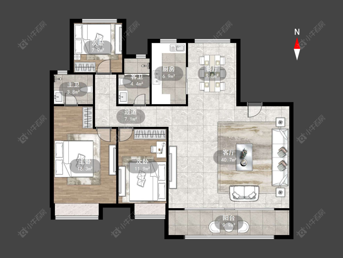 常州保利金紫花园在售二手房源_小牛看房