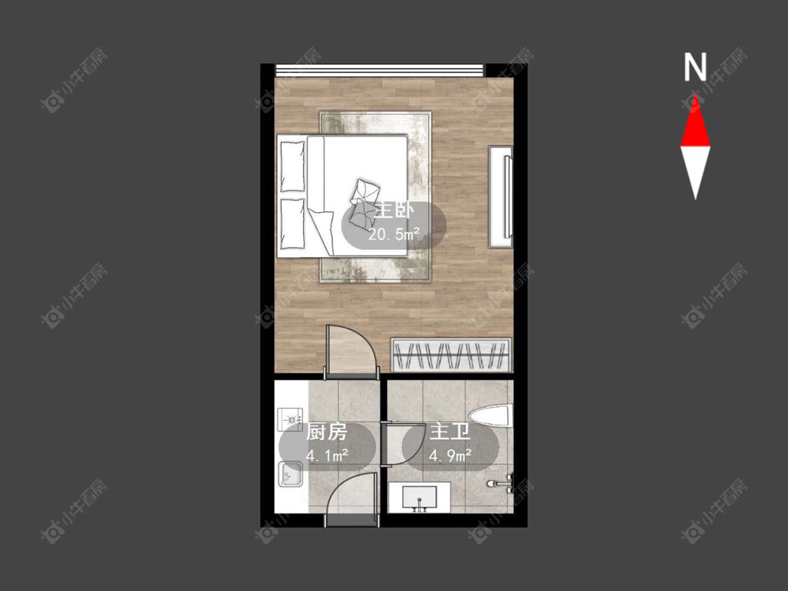 常州天禄商务广场在售二手房源户型图_小牛看房