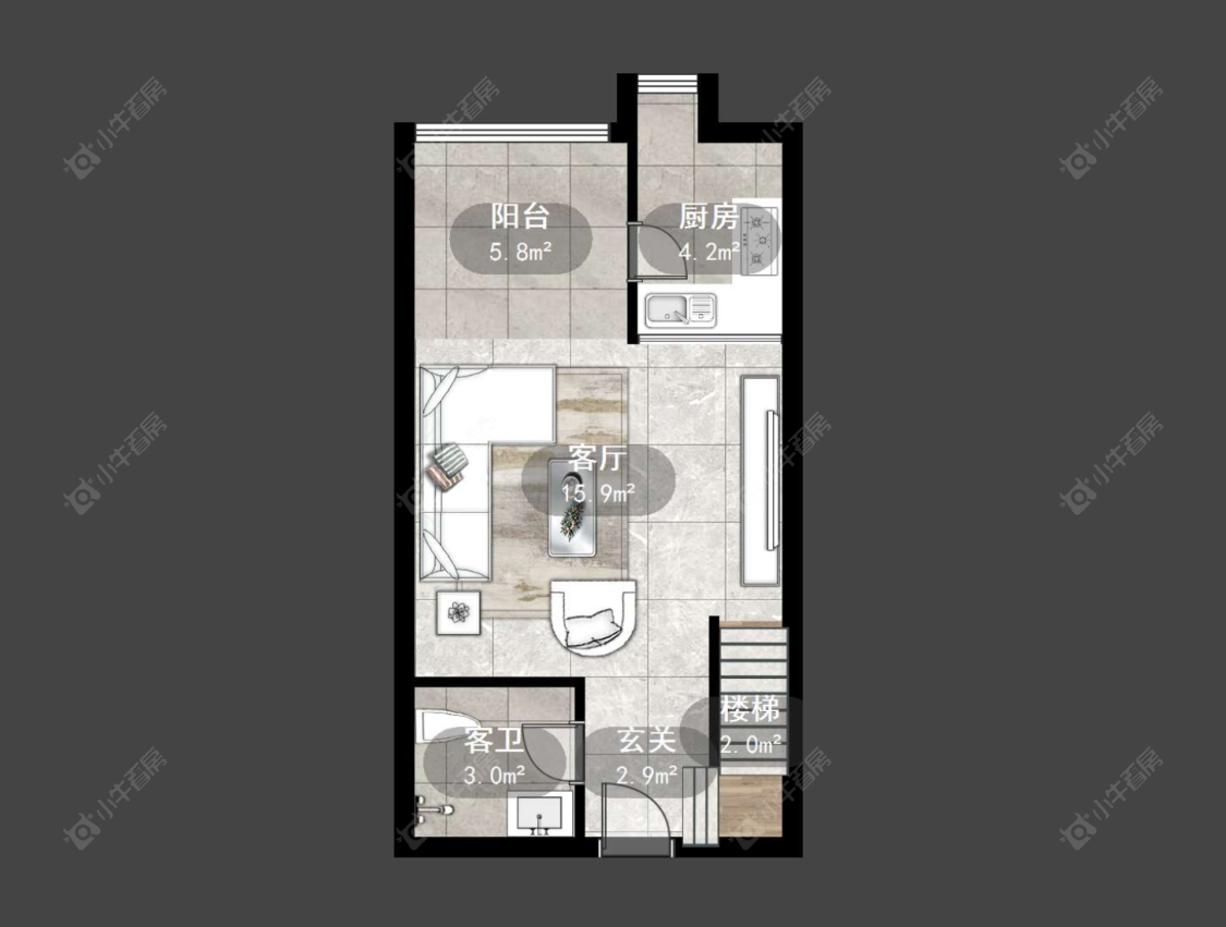 常州天宇购物广场在售二手房源户型图_小牛看房
