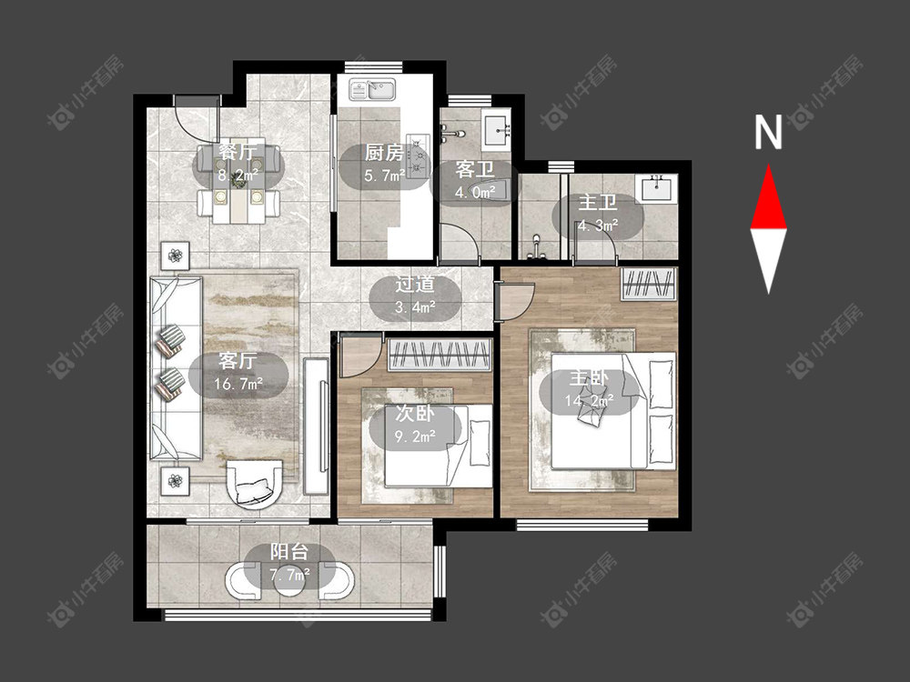 常州路劲金东方玖园在售二手房源_小牛看房