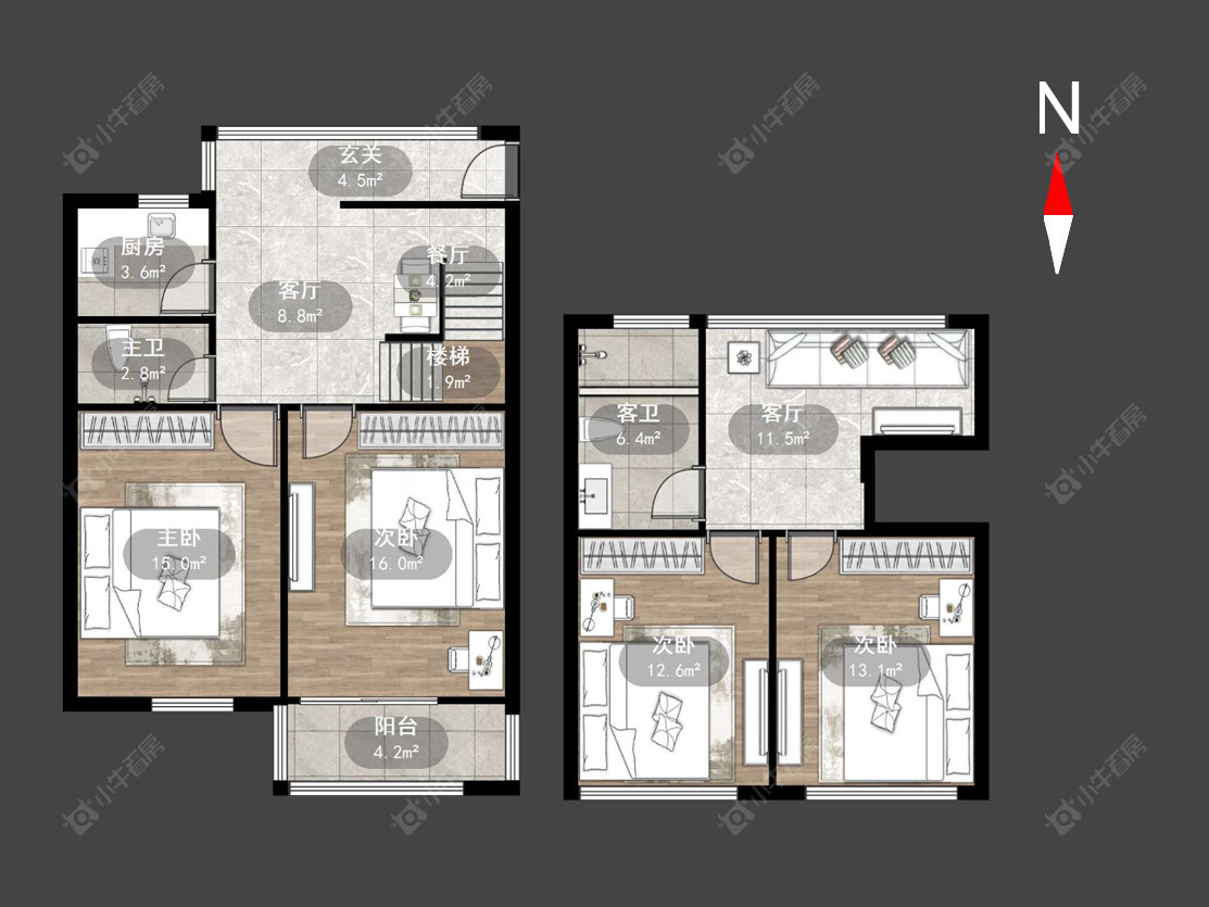 清凉新村房源户型图 常州清凉新村在售二手房源户型图_小牛看房