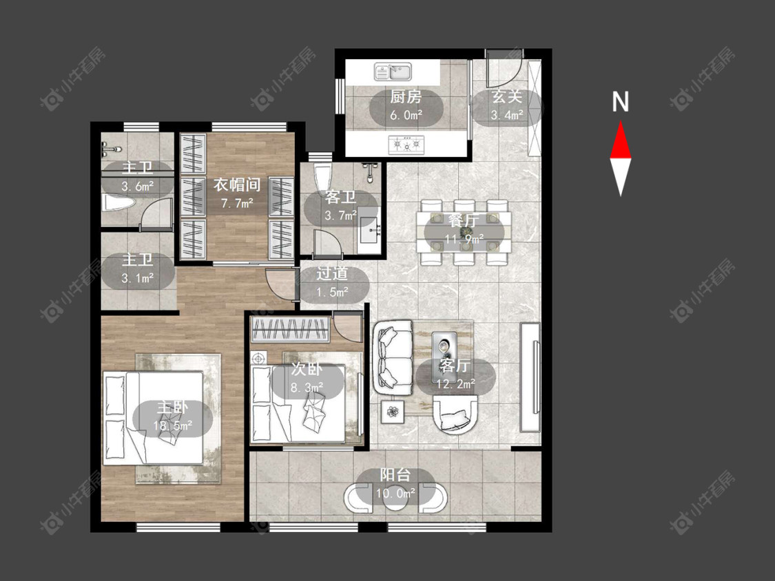 绿都万和城九区房源户型图 常州绿都万和城九区在售二手房源户型图_小牛看房