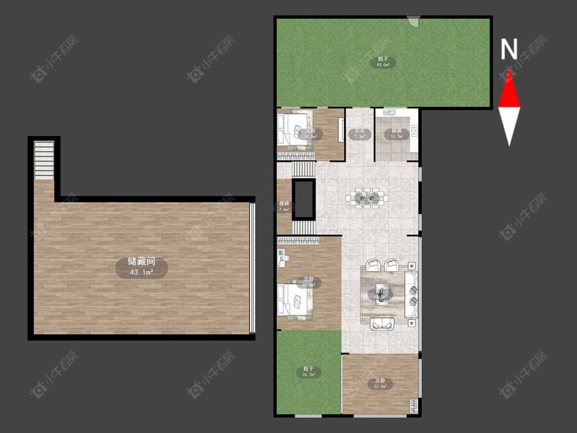 常州府南商务广场在售二手房源户型图_小牛看房