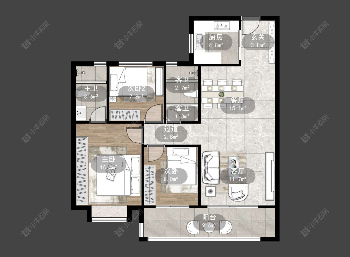 碧桂园壹号天禧房源户型图 常州碧桂园壹号天禧在售二手房源户型图_小牛看房