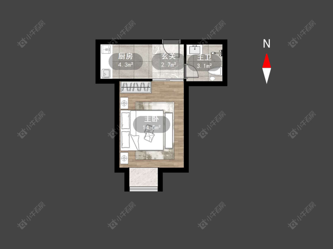 常州都市雅居在售二手房房源户型图_小牛看房