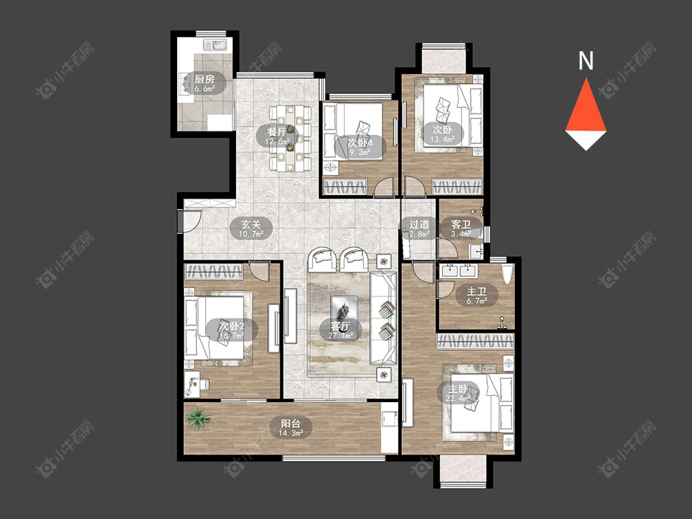 常州新城南都御苑在售二手房源_小牛看房