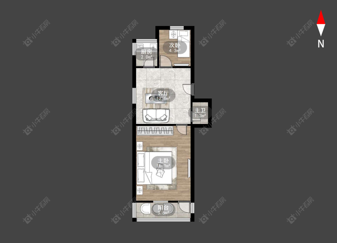 常州新丰街西楼在售二手房房源户型图_小牛看房