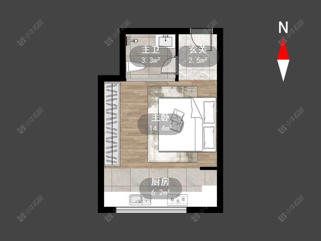 保纳商业广场房源户型图 常州保纳商业广场在售二手房源户型图_小牛看房