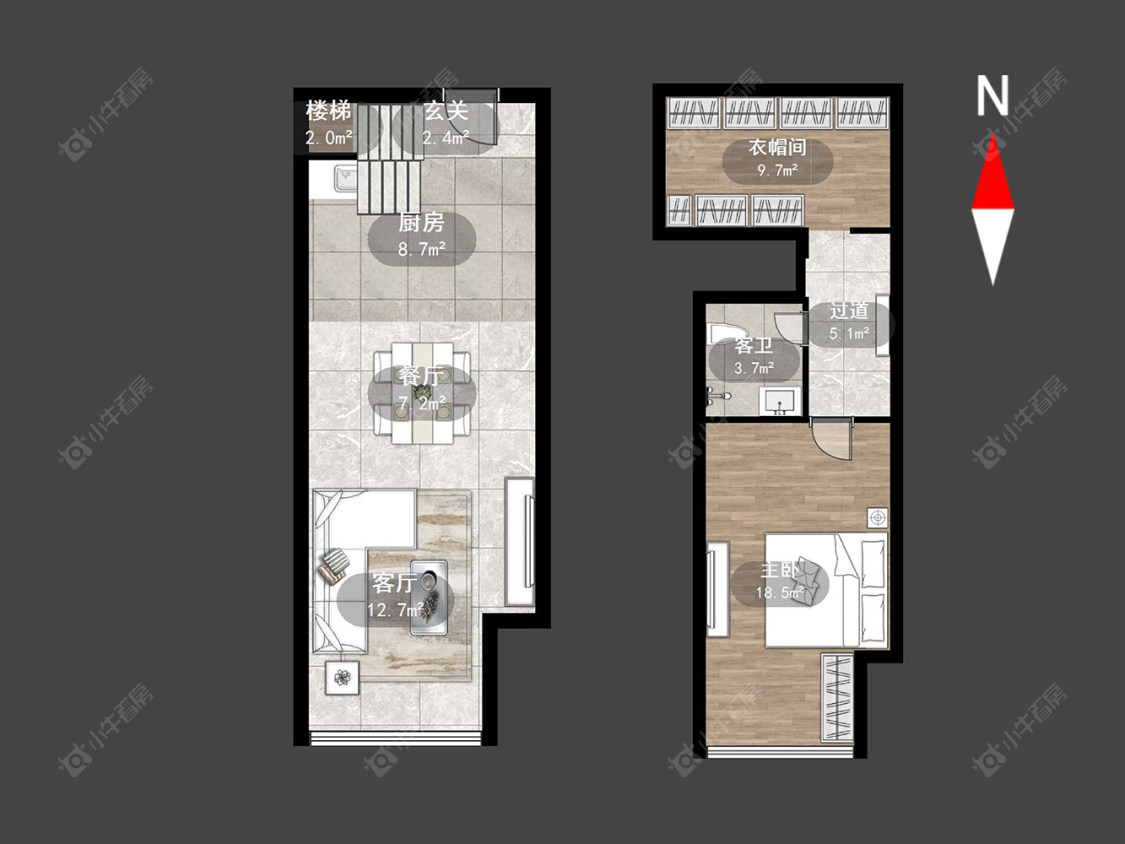 常州山外有山在售二手房源户型图_小牛看房