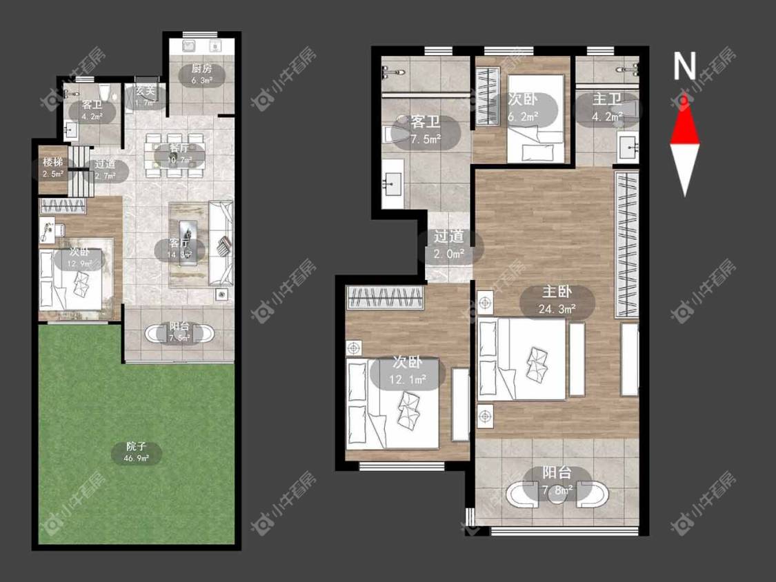 常州碧桂园浅水湾在租房源户型图_小牛看房