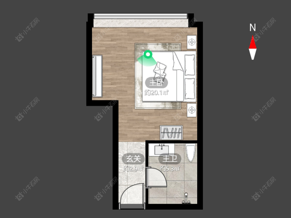 常州高成天鹅湖（公寓）在售二手房源户型图_小牛看房