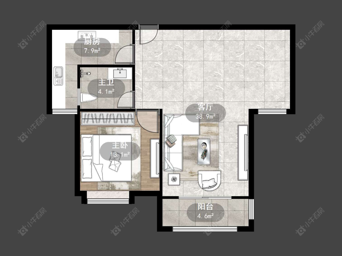 丹阳天悦名城在售二手房源户型图_小牛看房
