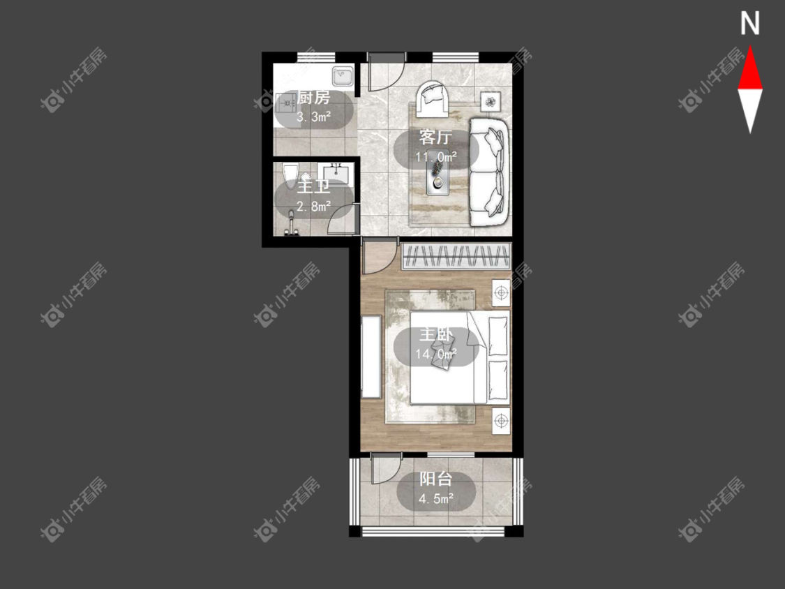 常州天皇堂弄在租房源_小牛看房