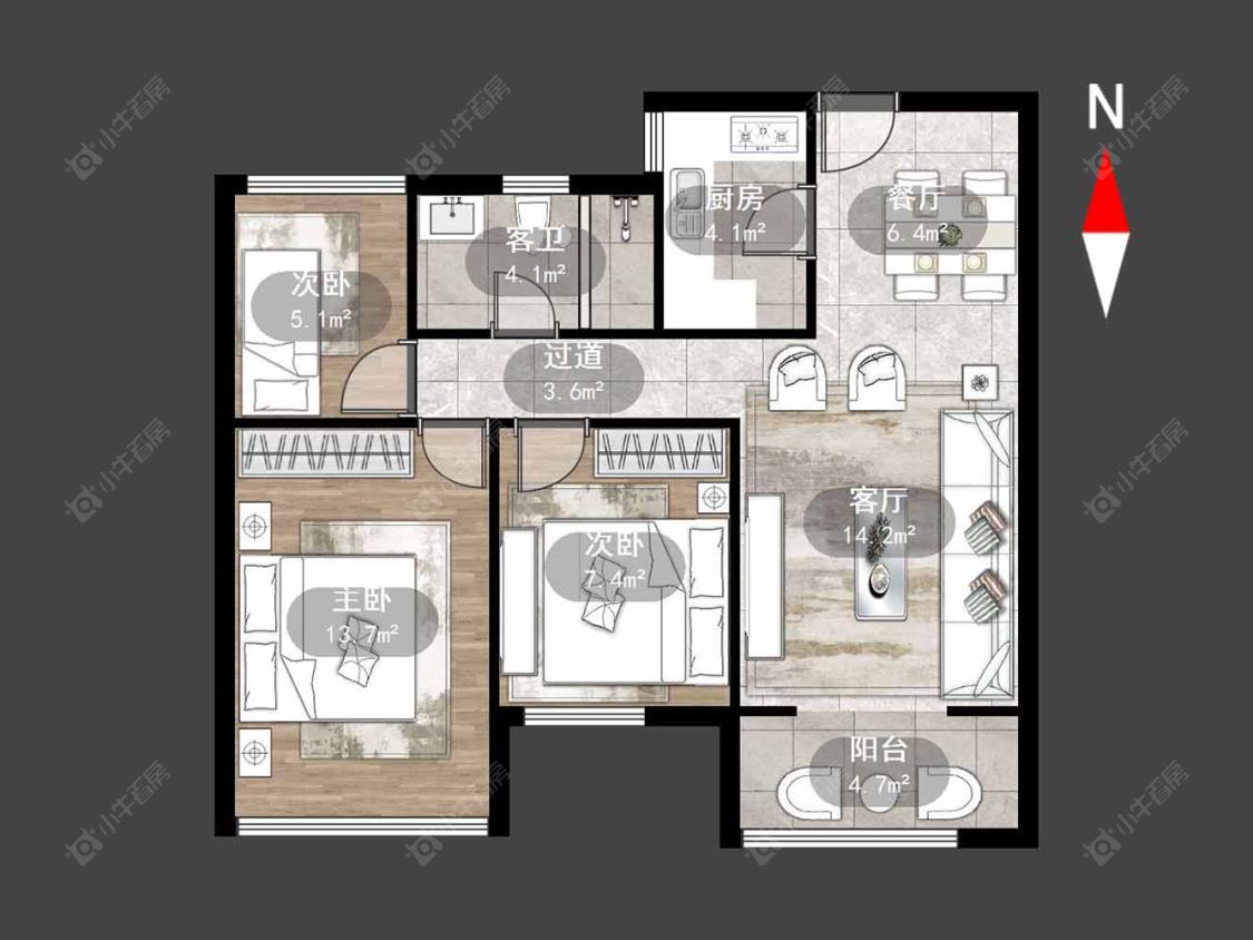 常州凯尔锋度在售二手房源_小牛看房