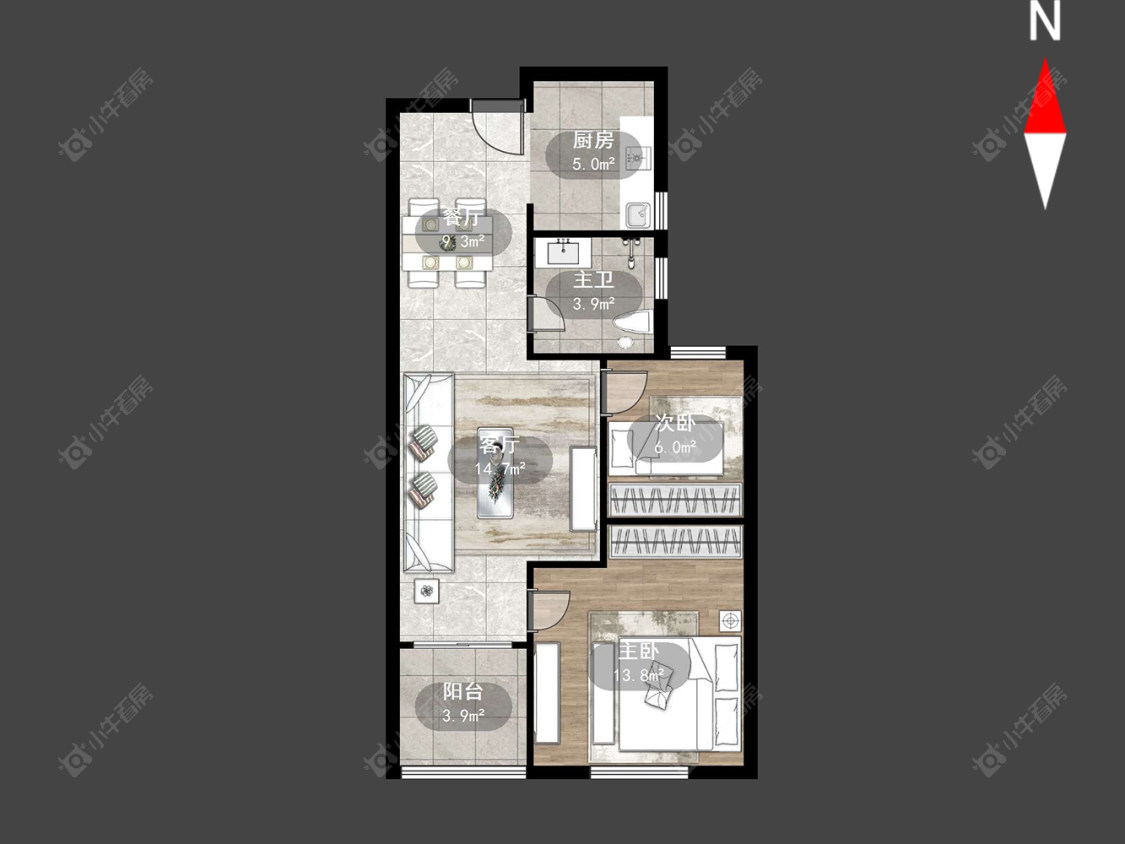 常发豪郡房源户型图 常州常发豪郡在售二手房源户型图_小牛看房