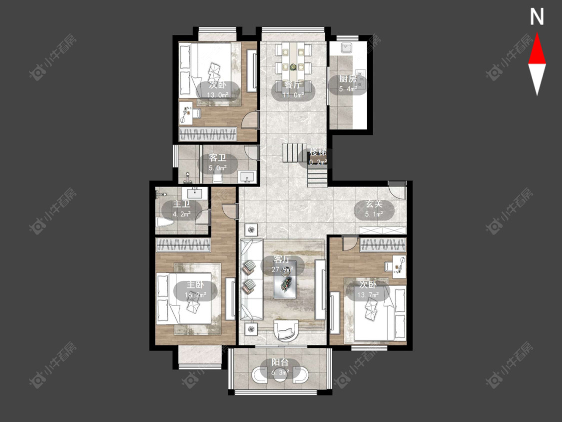 常州锦江丽都花园南区在售二手房源户型图_小牛看房